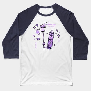 Lilac Lip Gloss Baseball T-Shirt